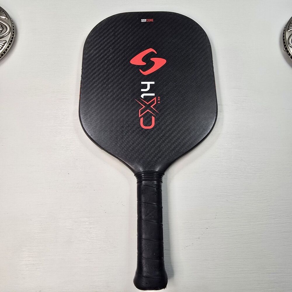 Gearbox Pickleball Paddle CX14H 8.0oz 3 15/16" Black And Red SST Core